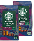 Starbucks Ground Coffee, Dark Roast Hot or Iced Coffee, French Roast, 28 oz