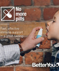BetterYou Vitamin D3 Spray for Infants, 400 IU Strength per Spray, 0.50 Fl Ounce (100 Sprays)
