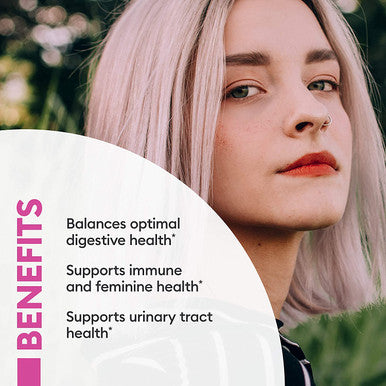 Prebiotics Probiotics for Women Biotin 10000mcg with Coconut Oil for Hair Growth