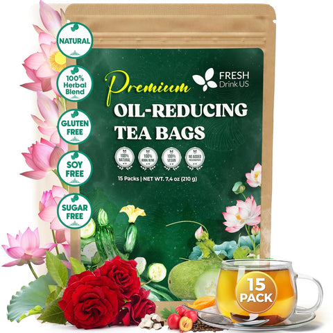 FreshDrinkUS, Premium 120 Mulberry Leaf Tea Bags, 100% Natural & Pure from Mulberry Leaves. Loose Leaf Herbal Tea. Made with Natural Material Tea Bags. No Sugar, No Caffeine, No Gluten, Vegan.