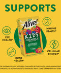 Nature'S Way Alive! Children'S Daily Chewable Multivitamin, Supports Growth & Development*, Orange & Berry Flavored, 120 Chewable Tablets