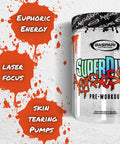 Gaspari Nutrition SuperPump Aggression Pre-Workout: Energy, Focus, Endurance and Recovery, with Creatine and Caffeine - Mayhem Mango, 25 Servings