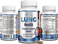 YUMMYVITE Lung Support Supplement, Lung Cleanse & Lung Detox Formula, Lung Health Support For Clear Lungs, Comfortable Breathing, Bronchial Health, 60 Capsules