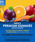 Nature's Way Alive! Mens Premium Gummy Multivitamin, Full B Vitamin Complex, 75 Gummies
