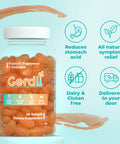 GerdLi Physician Engineered DLimonene Supplement for Natural Relief of Heartburn Gerd and Acid Reflux