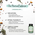 Selenium 100mcg VegaveroÃƒâ€šÃ‚Â® | 100% Natural from Mustard Seeds | Yeast-Free | 180 Vegan Capsules