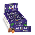 Aloha Organic Plant Based Protein Bars Chocolate Chip Cookie Dough, 1.98 Oz,(Pack of 12)