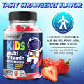 Built Nature Kids Multivitamin Gummies - Daily Kids Vitamin Gummy Multivitamins For Children With Vitamins A, C, E, B6, B12, And Minerals - Natural Multi Vitamin Supplement, Non-Gmo, Berry Flavor - 60 Gummies