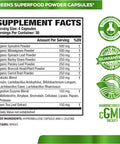 Green Surge Green Superfood Capsules Keto Friendly Greens Supplement w/Spirulina Wheat Barley Grass Organic Greens Plus Probiotics Digestive Enzymes 120 Veggie Pills