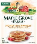 Maple Grove Farms Pancake & Waffle Mix, Buttermilk & Honey, 24 Ounce (Pack Of 6)