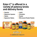 American Health Ester-C 500 Mg With Citrus Bioflavonoids Veg. Capsules 240 Count