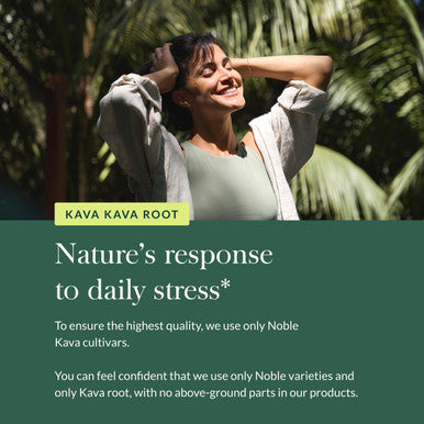 Gaia Herbs Kava Kava Root, Vegan Liquid Capsules, 60 Count - For Emotional Balance, Calm Relaxation, Ecologically Harvested from Vanuatu, Guaranteed Potency 75mg Active Kavalactones