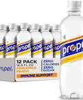 Propel Immune Support with Vitamin C + Zinc, 3 Flavor Variety Pack, 16 Fl Oz (Pack of 12) | 100% DV Vitamin C + Zinc, Zero Sugar, Zero Calories, Electrolytes, Vitamins, Enhanced Water Sports Drink
