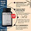 9In1 Artichoke Leaf Extract Capsules - 4 Months Herbal Supplement For Digestion & Immune Support - 6650Mg Equivalent With Chamomi