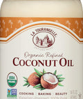 La Tourangelle, Organic Virgin Unrefined Coconut Oil, Great for Cooking, Baking, Hair, and Skin Care, Bold, Aromatic, and Flavorful, Source of MCTs, 14 fl oz (Packaging May Vary)