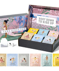 Thoughtfully Gourmet Yoga Vibes Tea Set Tea Sampler Includes 6 Flavors of Tea with Inspirational Quotes Great Yoga s for Women Set of 90