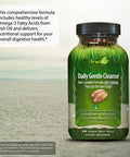 Irwin Naturals Daily Gentle Cleanse - Non-Laxative Formula With Triphala - 60 Liquid Softgels