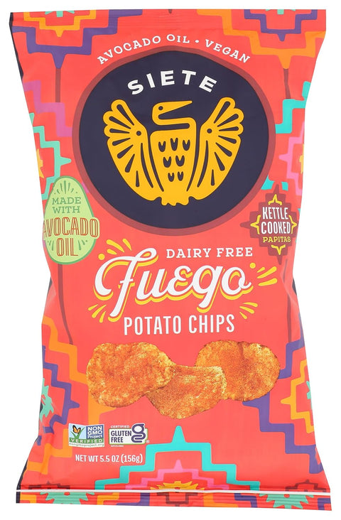 Siete Potato Chips Sea Salt Vinegar 5.5 OZ