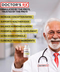 EPN Supplements Doctor'S Rx | #1 Rated Female Fertility Prenatal Supplement For Higher Conception Rates, Healthier Eggs & Hormone Balance | Ultra Dosed + 14 Ingredients | 3Rd Party Tested & Usa Made - 60 Capsules