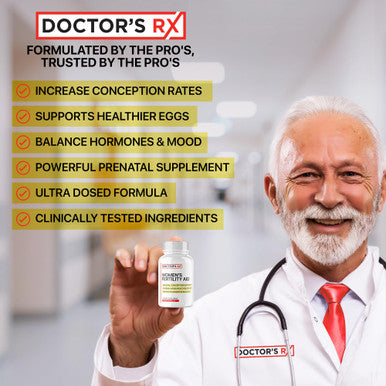 EPN Supplements Doctor'S Rx | #1 Rated Female Fertility Prenatal Supplement For Higher Conception Rates, Healthier Eggs & Hormone Balance | Ultra Dosed + 14 Ingredients | 3Rd Party Tested & Usa Made - 60 Capsules