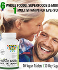 Plantvital Bundle Unflavored Organic Vegan Protein Powder - 18 Superfoods, And Whole Foods Multivitamins With 56 Superfoods For Your Daily Nutrients Needs.
