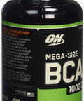 Optimum Nutrition Instantized Mega Size Bcaa 1000 Caps Branched Chain Essential Amino Acids Capsules 1000Mg 200 Capsules