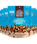 Second Nature Wholesome Medley Trail Mix - 12 Count, 2.25 oz Individual Snack Packs, Certified Gluten-Free Ã¢â‚¬â€œ Dark Chocolate, Dried Fruit and Nut Trail Mix, Ideal for Travel Snacks