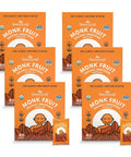SweetLeaf Organic Monk Fruit Sweetener, Granular - Keto Friendly Natural Sugar Substitute for Coffee, Tea, and Baking, Zero Calorie, Organic Monk Fruit, Non GMO, Sugar Free - 80 Individual Packets