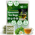 FreshDrinkUS, Premium 75 Mulberry Leaf Tea Bags, 100% Natural & Pure from Mulberry Leaves. Loose Leaf Herbal Tea. Made with Natural Material Tea Bags. No Sugar, No Caffeine, No Gluten, Vegan.