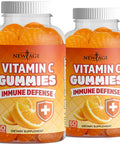 Vitamin C Gummies by New Age - Orange Vitamin C Gummy 2-Pack - Supports Healthy Immune System - Vegetarian Without Gluten - 120 Gummies