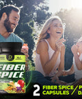 16In1 Fiber And Spice Supplement & Advanced Immune Support - 15000Mg With Organic Psyllium, Whole Apple, Flax Seed & More