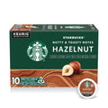 Starbucks K-Cup Coffee Pods, Caramel Naturally Flavored Coffee For Keurig Brewers, 100% Arabica, 1 Box (22 Pods)