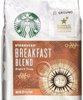 Starbucks Ground Coffee, Medium Roast Coffee, House Blend, 100% Arabica, 1 bag (18 oz)