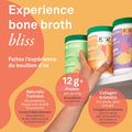 Organika Chicken Bone Broth Powder- Range And Vegetarian Fed Chickens- Keto Friendly, High Protein And Mineral Content- 300G