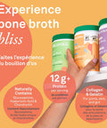 Organika Enhanced Collagen Boost With Mct Oil Powder And Vanilla - 150G & Chicken Bone Broth Powder- Range And Vegetarian Fed Chickens- Keto Friendly, High Protein And Mineral Content- 300G