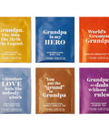 Thoughtfully Gourmet Best Grandpa Ever Tea Set Tea Sampler Includes 6 Flavors of Tea with Inspirational Quotes Great Grandpa s Set of 90