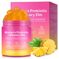 GMOLARSUSCO Feminine Probiotics Gummies for Women Vaginal Probiotics Feminine Balance pH Gummies for Healthy Odor Yeast Balance Flora Gut Health Immune System with Slippery Elm Prebiotics & Lactobacillus Bl 60 Gummies