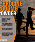 Bulksupplements Pure L-Proline Powder (250 Grams)
