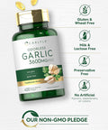 Carlyle Odorless Garlic Softgels 3600 mg | 400 Count | Allium Sativum Bulb | Non GMO Gluten Supplement