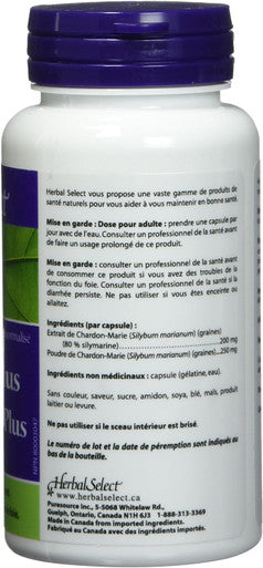 Herbal Select Milk Thistle Plus Extract 450mg, 60 Cap