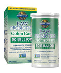 Garden of Life Raw Probiotics Colon Care Shelf Stable - 50 Billion Cfu d Through Expiration - Once Daily - Certified Non-Gmo & Gluten Free - No Refrigeration 30 Vegetarian Capsules