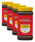 Community Coffee Breakfast Blend Instant Coffee, Medium Roast, 7 oz Jar (Pack of 4)