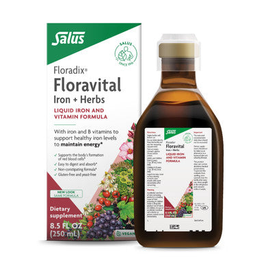 Flora Floradix Iron + Herbs 8.5 Fl Oz