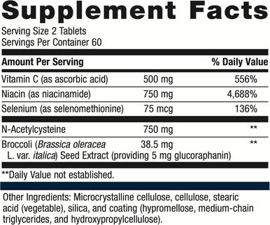 Metagenics Glutaclear 120 Tablets