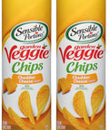 Sensible Portions Stacked Garden Veggie Chips, Salt & Vinegar, 5 oz