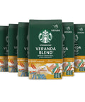 Starbucks Ground Coffee, Starbucks Blonde Roast Hot or Iced Coffee, Veranda Blend, 28 oz