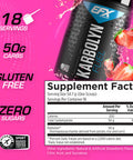EFX Sports Karbolyn Fuel | Fast-Absorbing Carbohydrate Powder | Carb Load, Sustained Energy, Quick Recovery | Stimulant Free | 18 Servings (Strawberry)