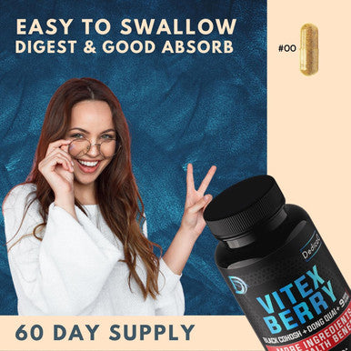 12In1 Vitex Berry [Chaste Tree] Supplement For Women