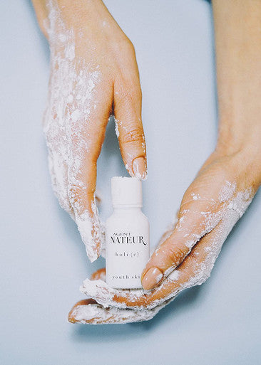 Agent Nateur - holi (c) Natural C Duo Calcium + Vitamin C Powder | Vegan, Non-Toxic Clean Skincare