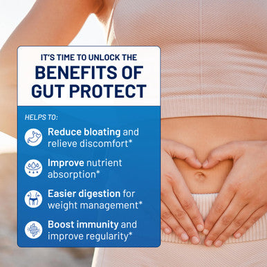 Nootrix Gut Protect + Restore | Probiotics W/Digestive Enzymes For Colon Cleanse & Bloating Relief | Gut Health Supplement With Postbiotics & Prebiotics | Gut Cleanse For Women & Men | 90 Vegan Capsules